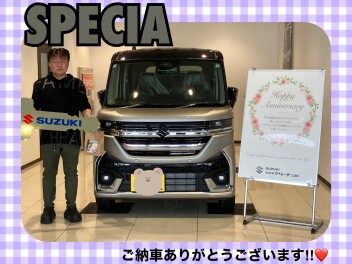 スペーシアカスタムご納車式